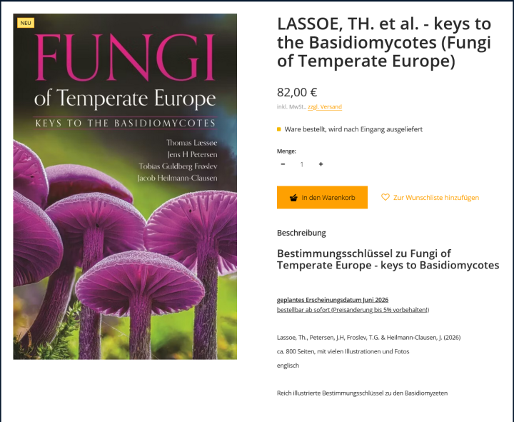 FTE 3  LASSOE TH. et al. - keys to the Basidiomycotes (Fungi of Temperate Europe) - Andreas Gminder.png