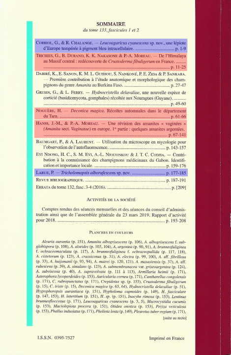 En bleu, les articles qui m'intéresseraient dans leur intégralité si possible<br />En rouge, les articles où seul le résumé m'intéresse